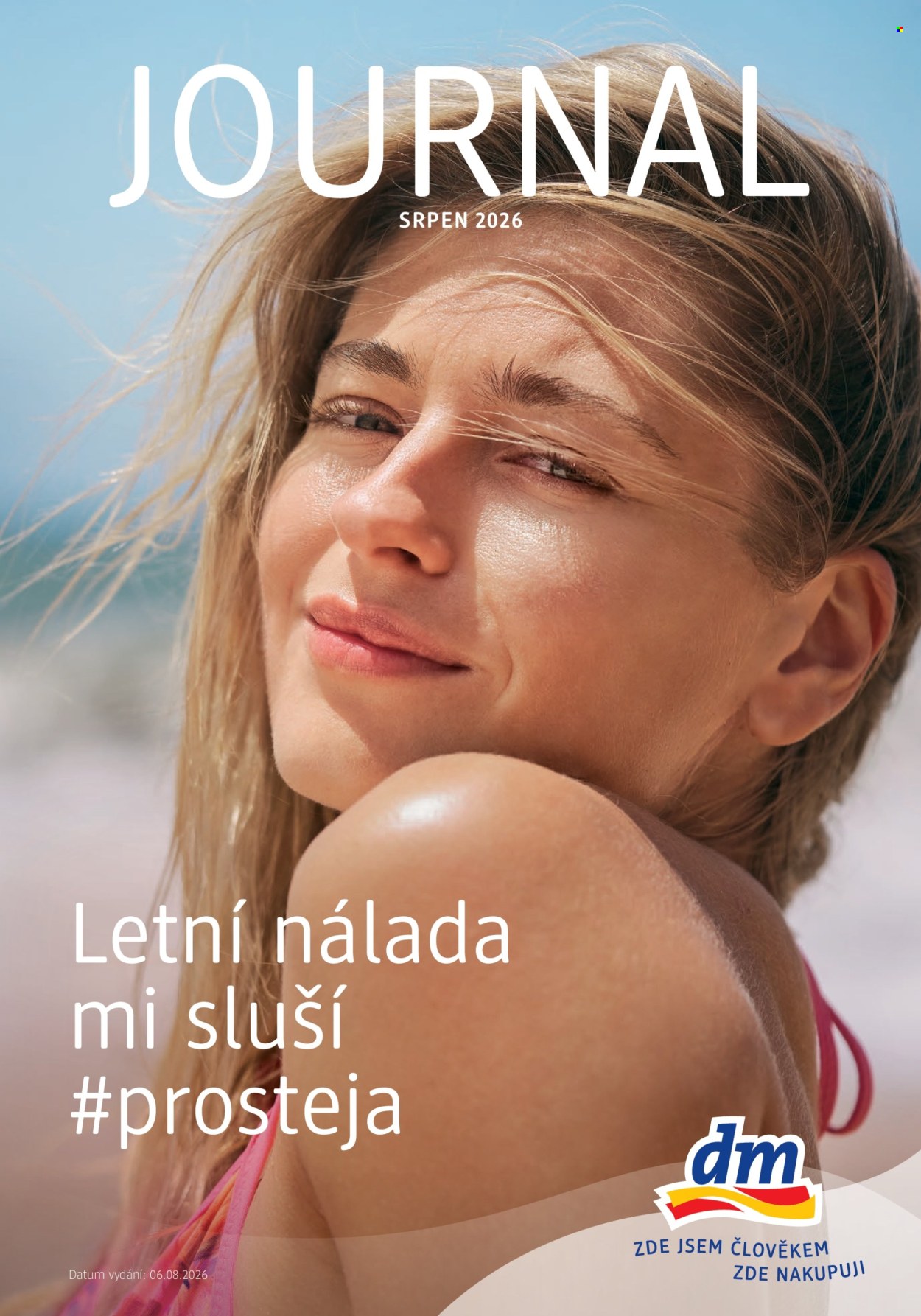Leták dm drogerie - 6. 8. 2026 - 2. 9. 2026. Strana 1