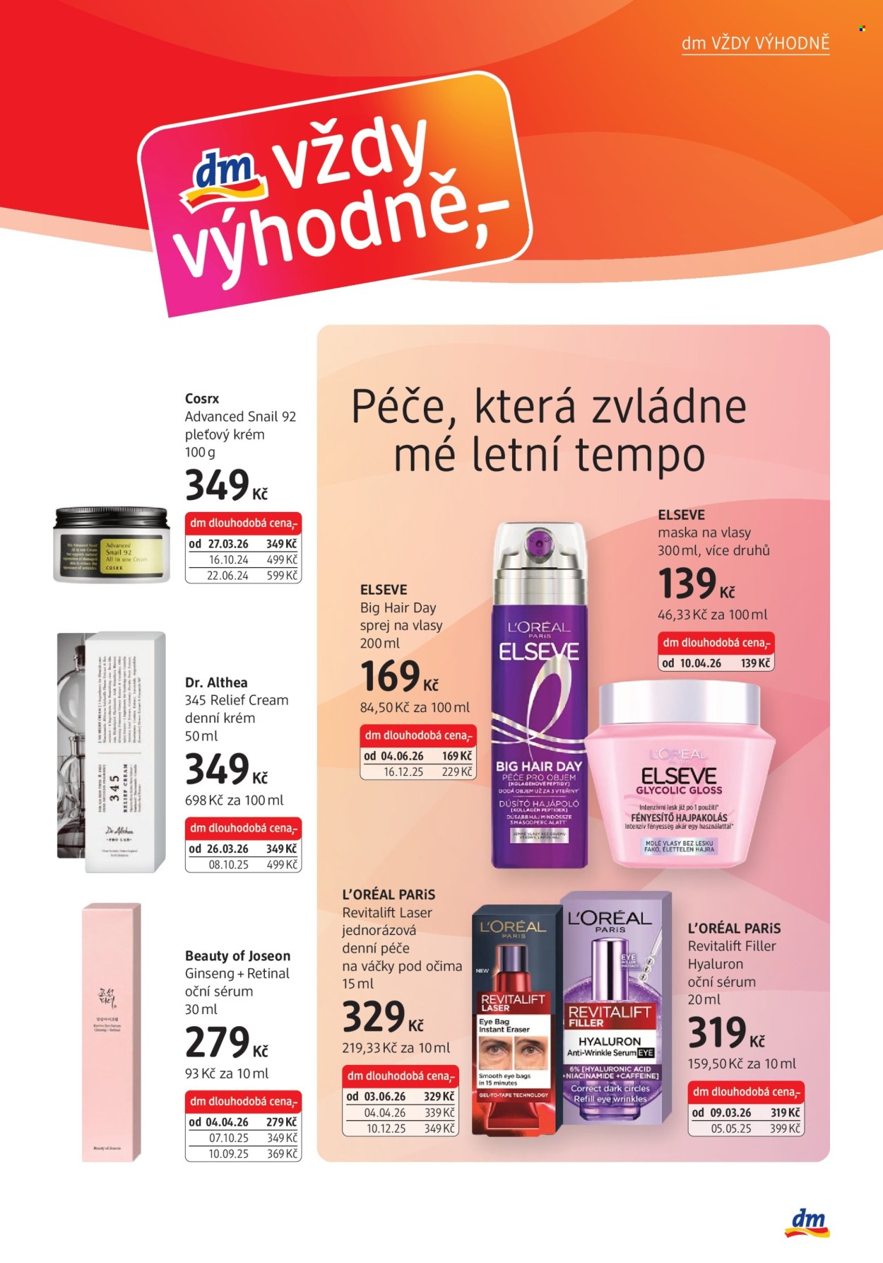 Leták dm drogerie - 6. 8. 2026 - 2. 9. 2026. Strana 17