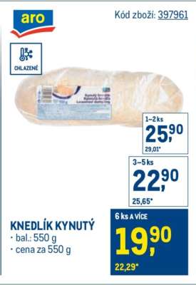 Knedlík kynutý