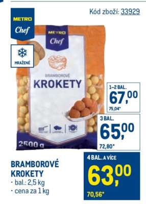 Bramborové krokety