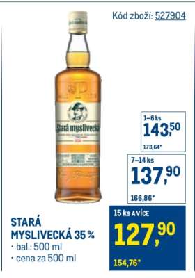 STARÁ MYSLIVECKÁ 35%