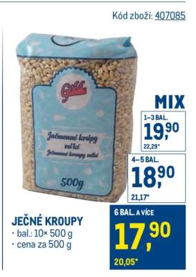 Ječné kroupy