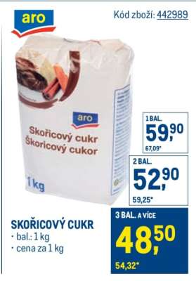 SKOŘICOVÝ CUKR