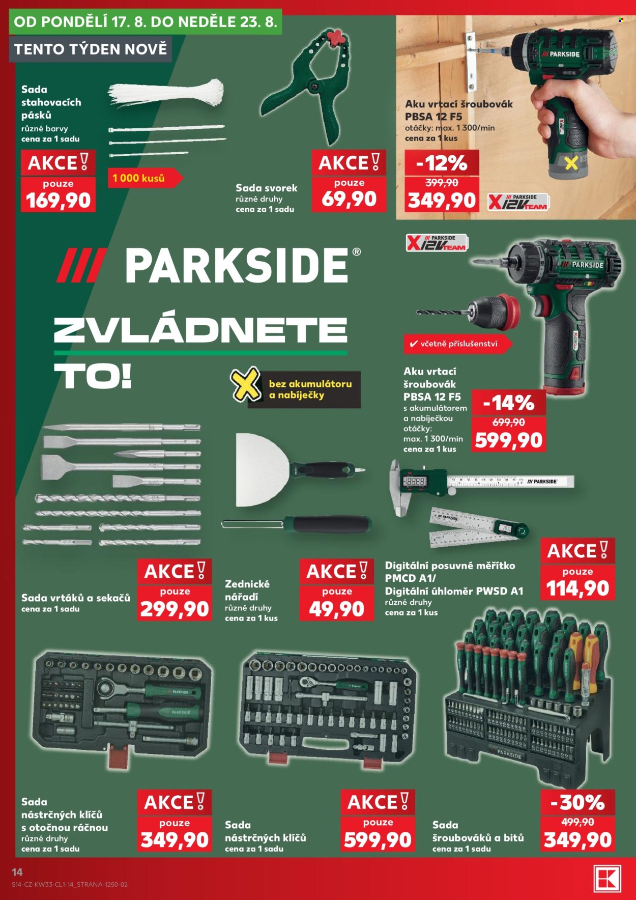 Leták Kaufland - 12. 8. 2026 - 18. 8. 2026. Strana 14