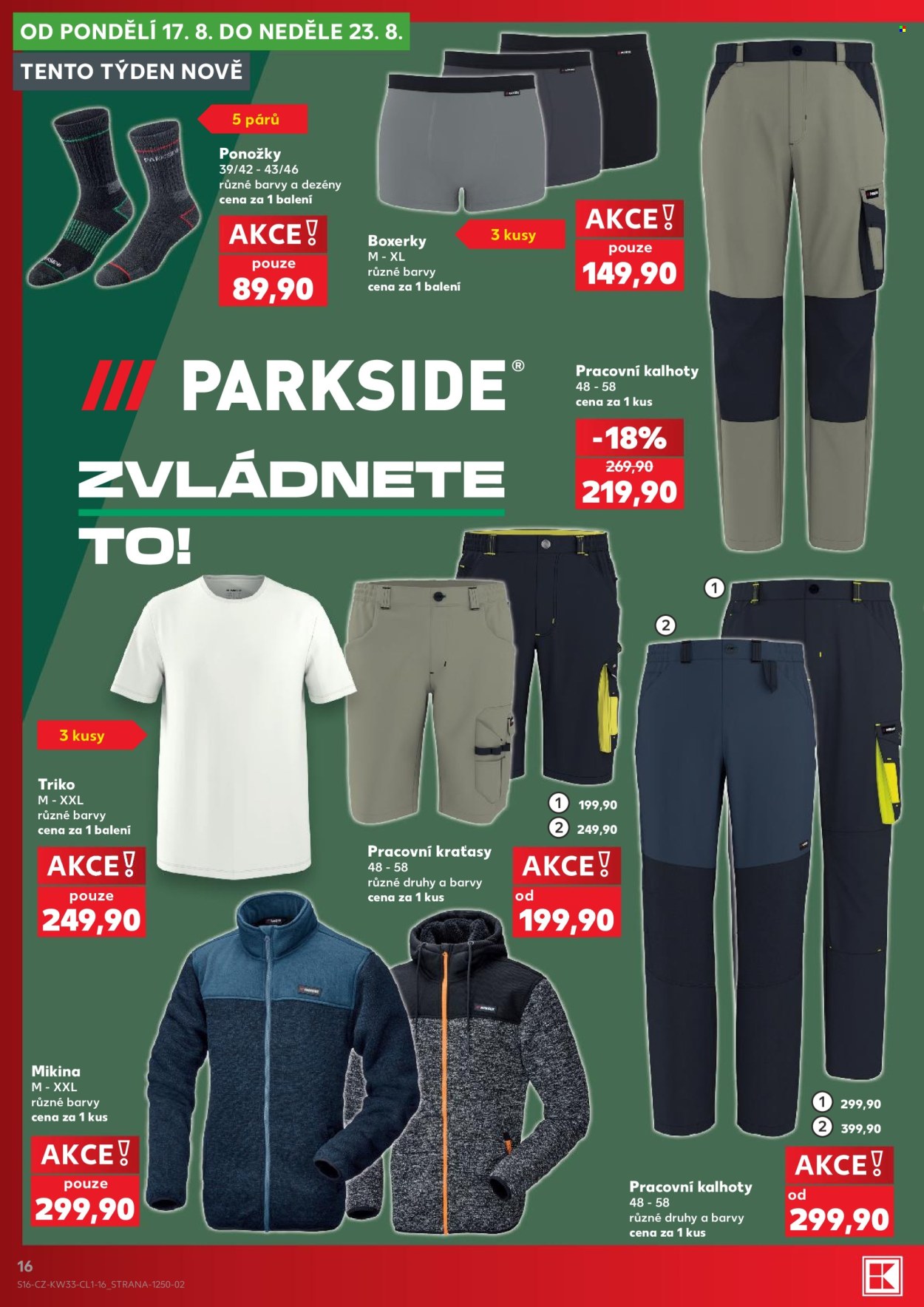 Leták Kaufland - 12. 8. 2026 - 18. 8. 2026. Strana 16