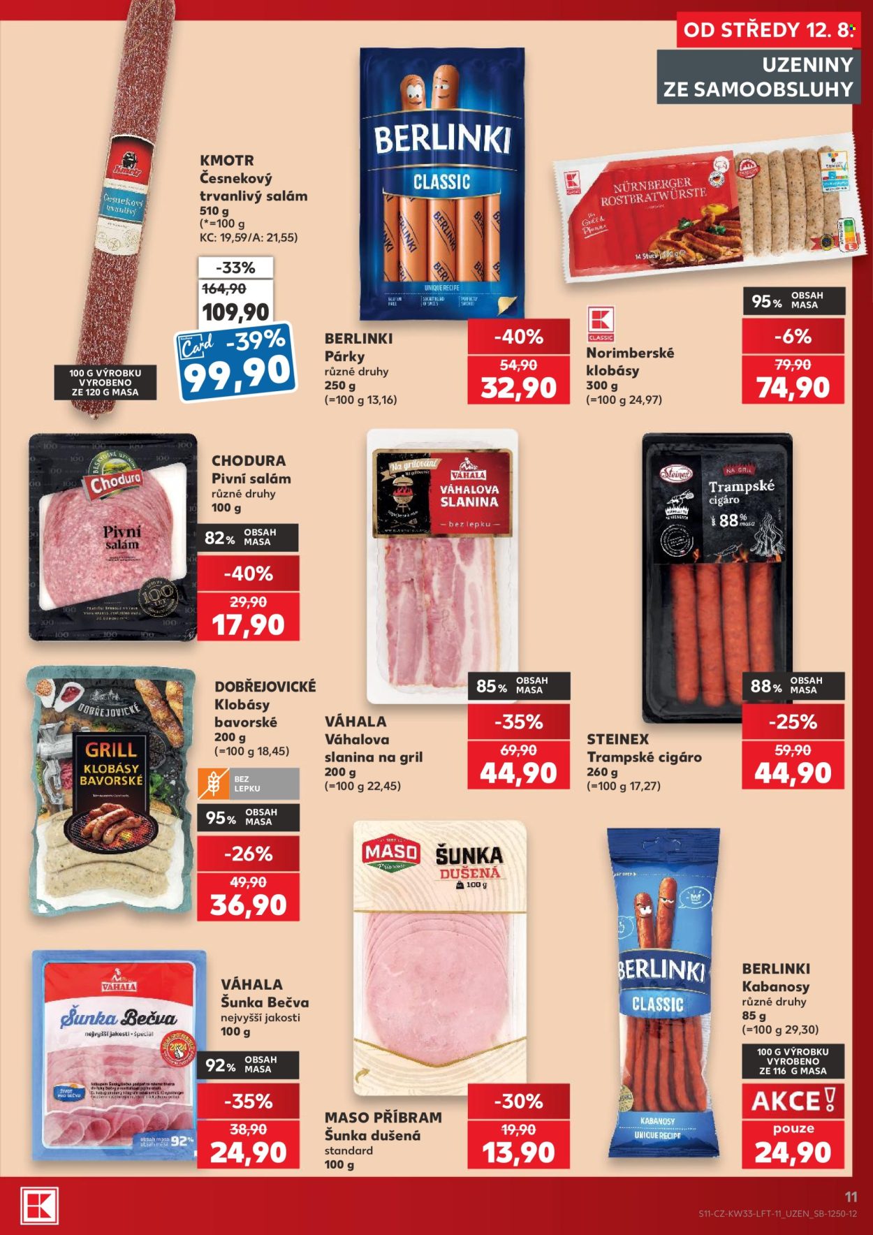 Leták Kaufland - 12. 8. 2026 - 18. 8. 2026. Strana 11