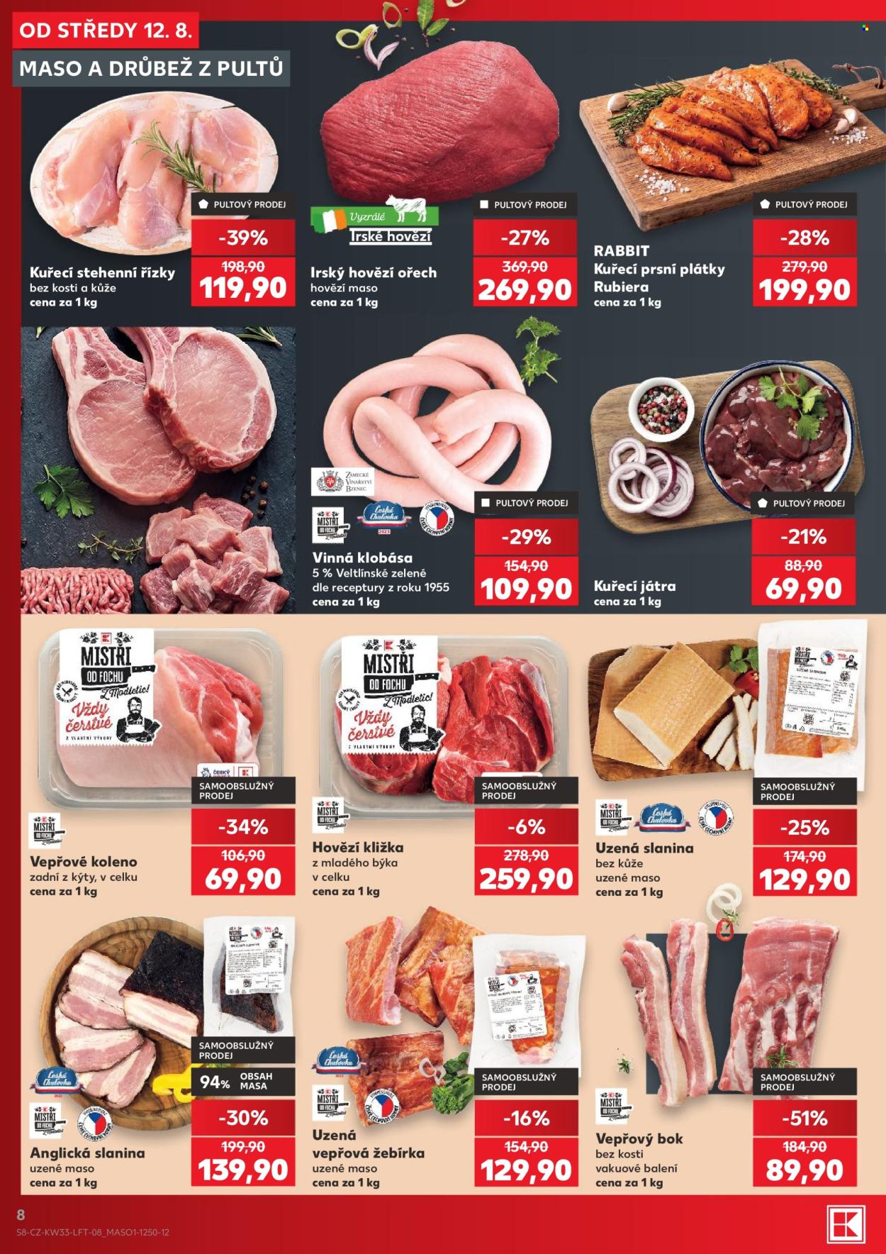 Leták Kaufland - 12. 8. 2026 - 18. 8. 2026. Strana 8