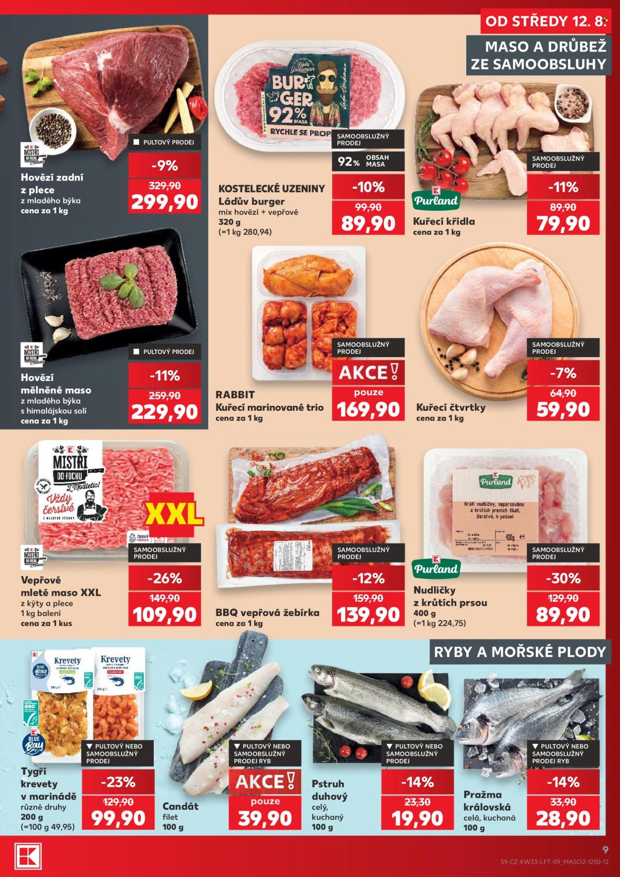 Leták Kaufland - 12. 8. 2026 - 18. 8. 2026. Strana 9
