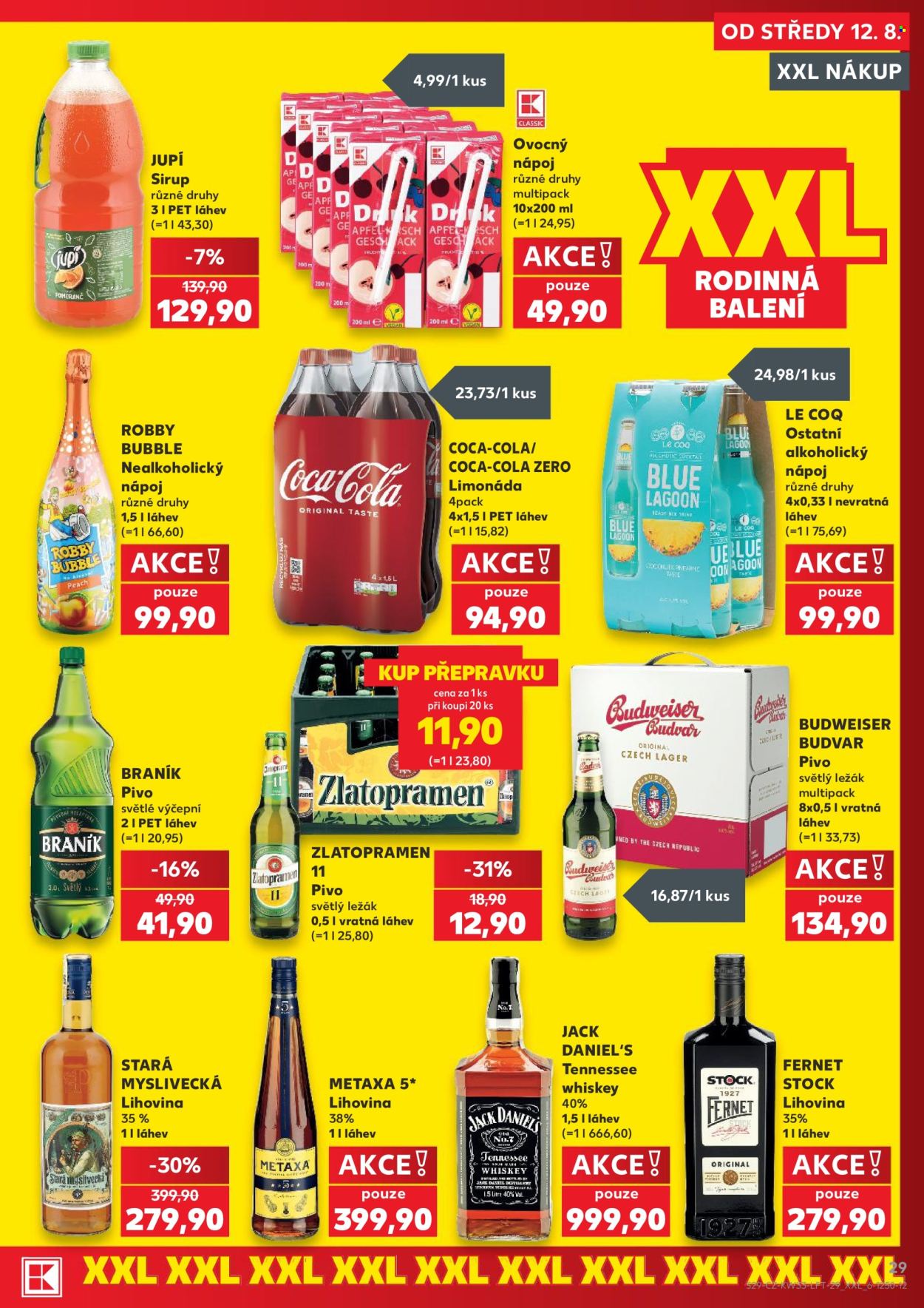 Leták Kaufland - 12. 8. 2026 - 18. 8. 2026. Strana 29