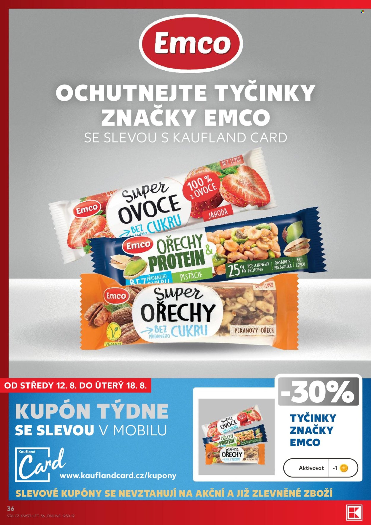 Leták Kaufland - 12. 8. 2026 - 18. 8. 2026. Strana 36