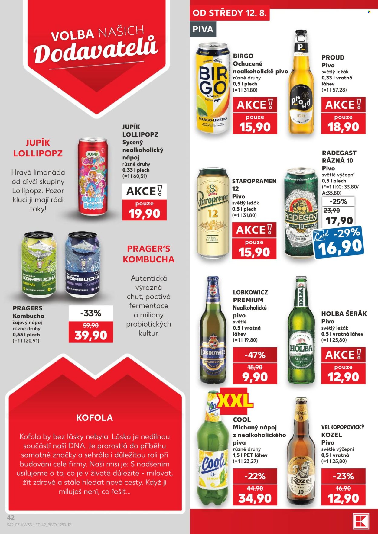 Leták Kaufland - 12. 8. 2026 - 18. 8. 2026. Strana 42