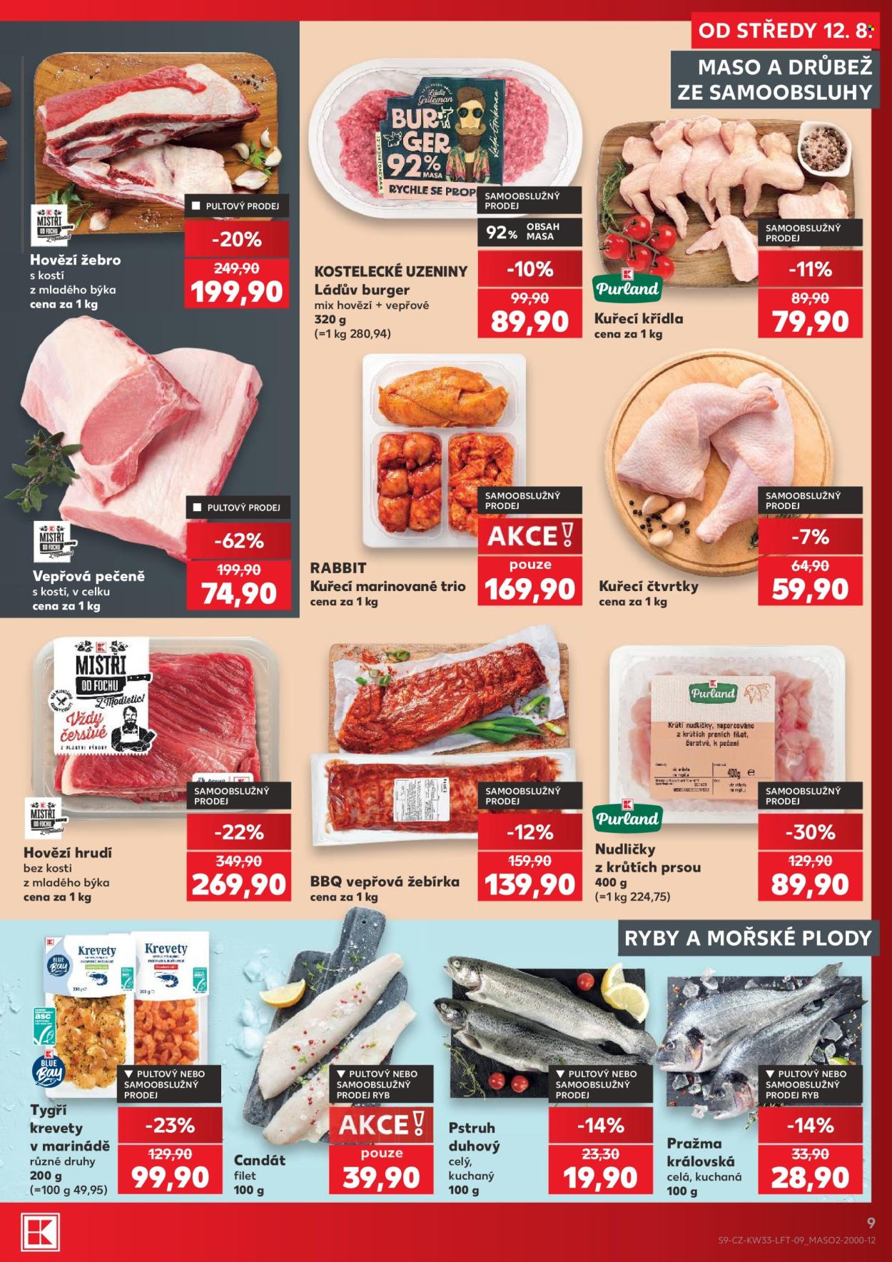Leták Kaufland - 12. 8. 2026 - 18. 8. 2026. Strana 9