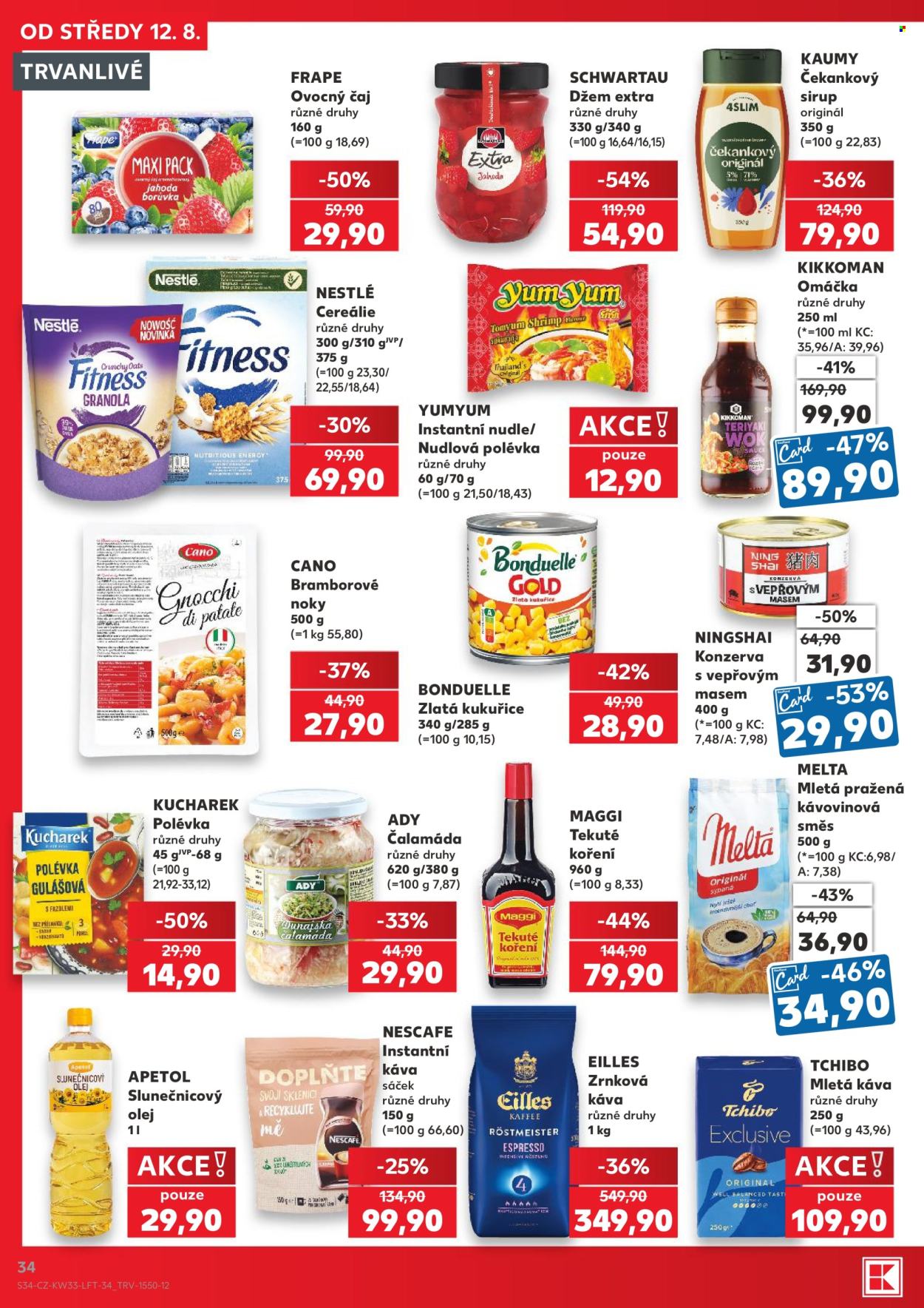 Leták Kaufland - 12. 8. 2026 - 18. 8. 2026. Strana 34