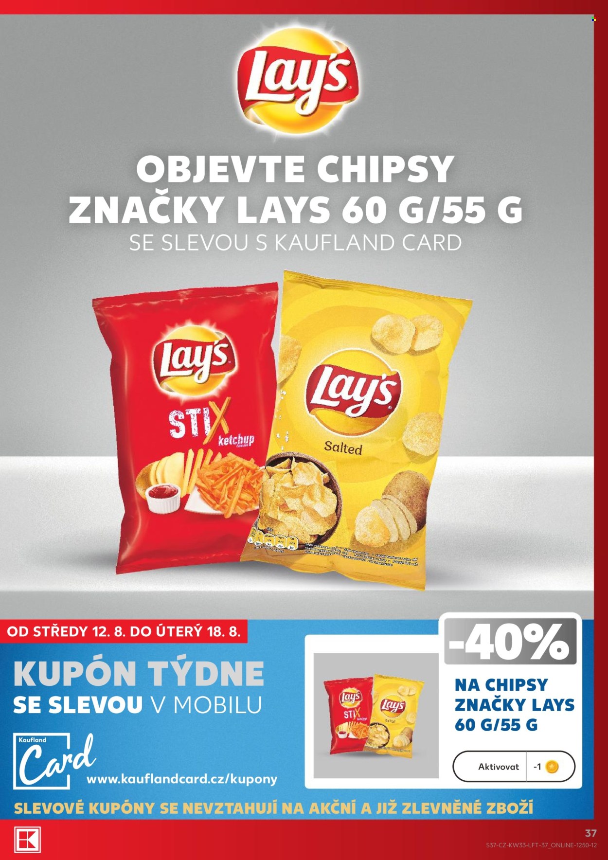 Leták Kaufland - 12. 8. 2026 - 18. 8. 2026. Strana 37