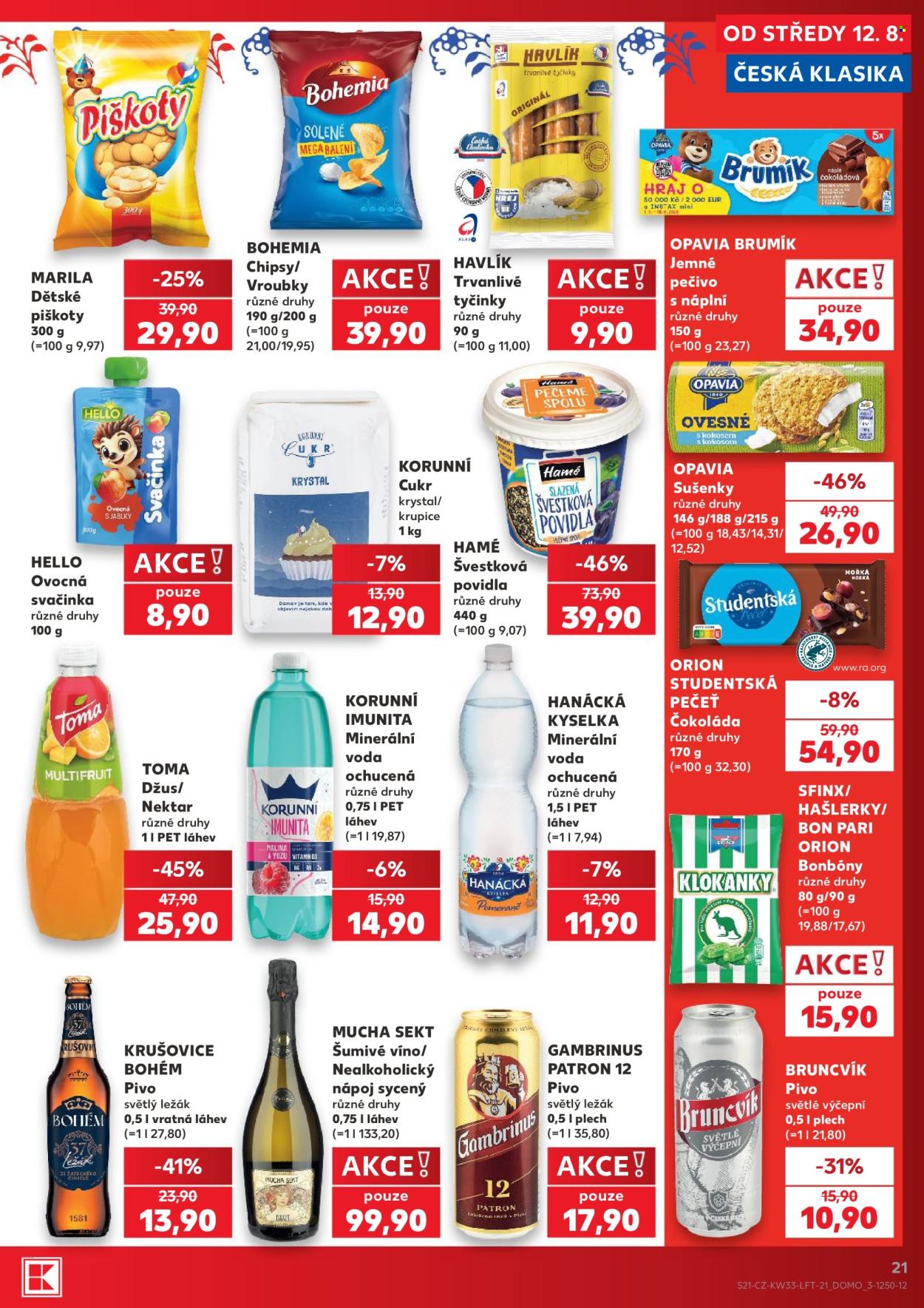 Leták Kaufland - 12. 8. 2026 - 18. 8. 2026. Strana 21