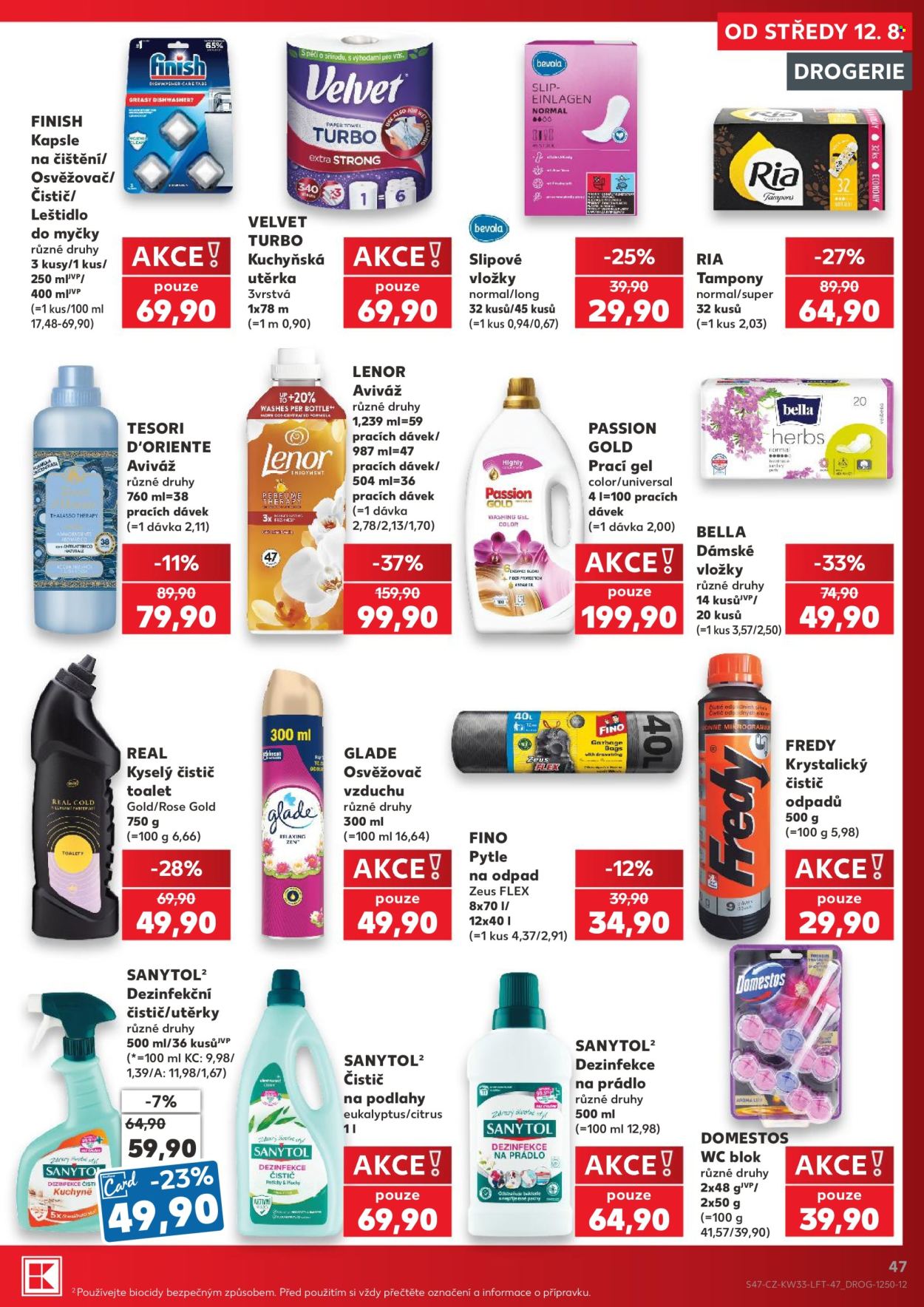 Leták Kaufland - 12. 8. 2026 - 18. 8. 2026. Strana 47
