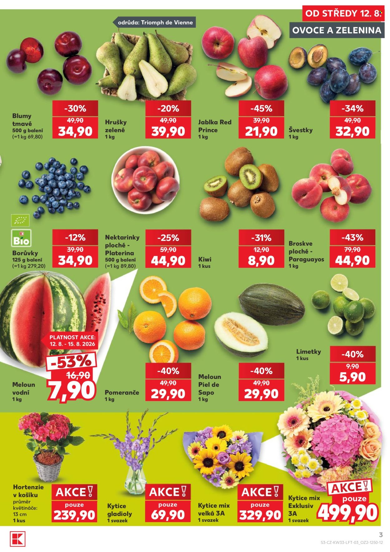 Leták Kaufland - 12. 8. 2026 - 18. 8. 2026. Strana 3