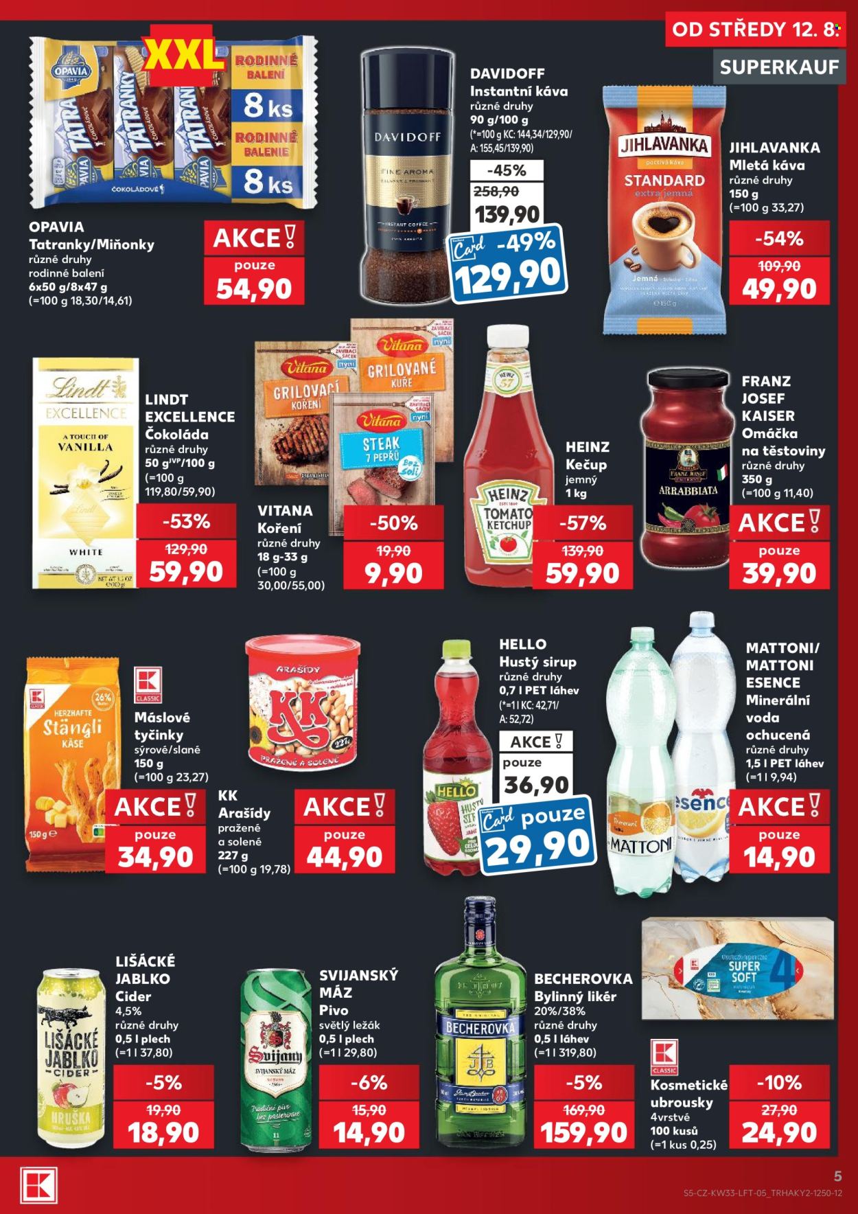 Leták Kaufland - 12. 8. 2026 - 18. 8. 2026. Strana 5