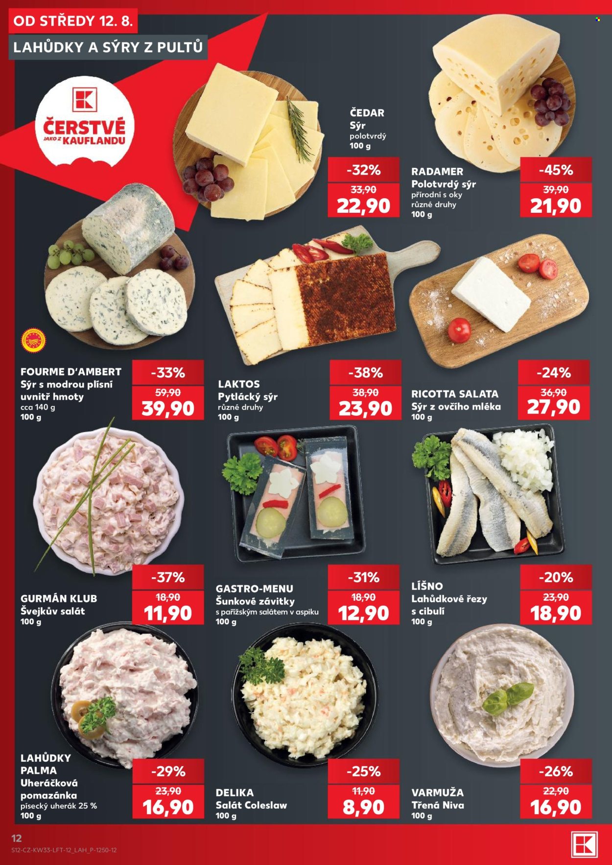 Leták Kaufland - 12. 8. 2026 - 18. 8. 2026. Strana 12