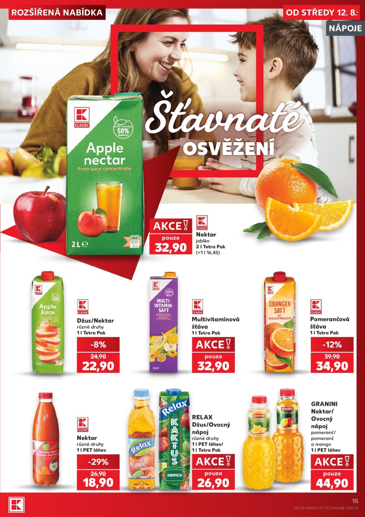 Leták Kaufland - 12. 8. 2026 - 18. 8. 2026. Strana 15