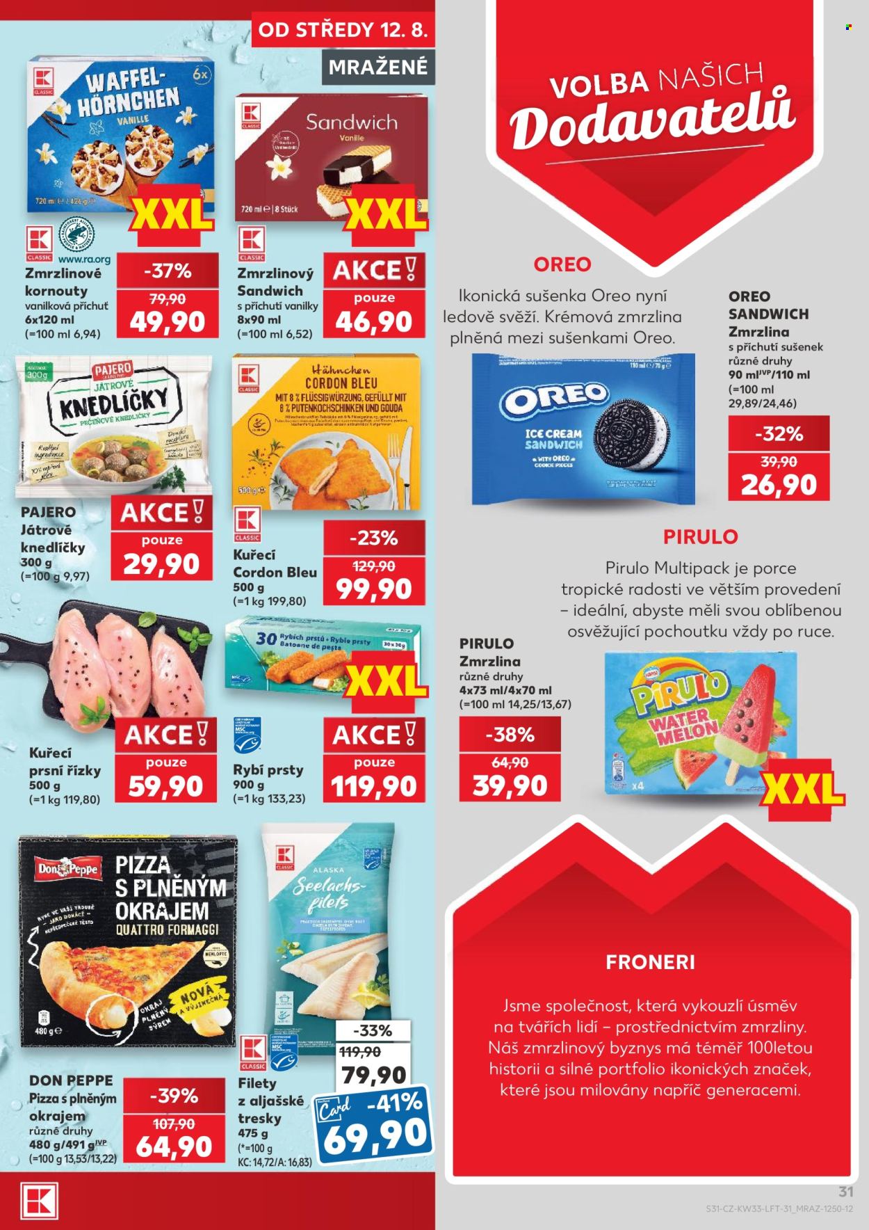 Leták Kaufland - 12. 8. 2026 - 18. 8. 2026. Strana 31