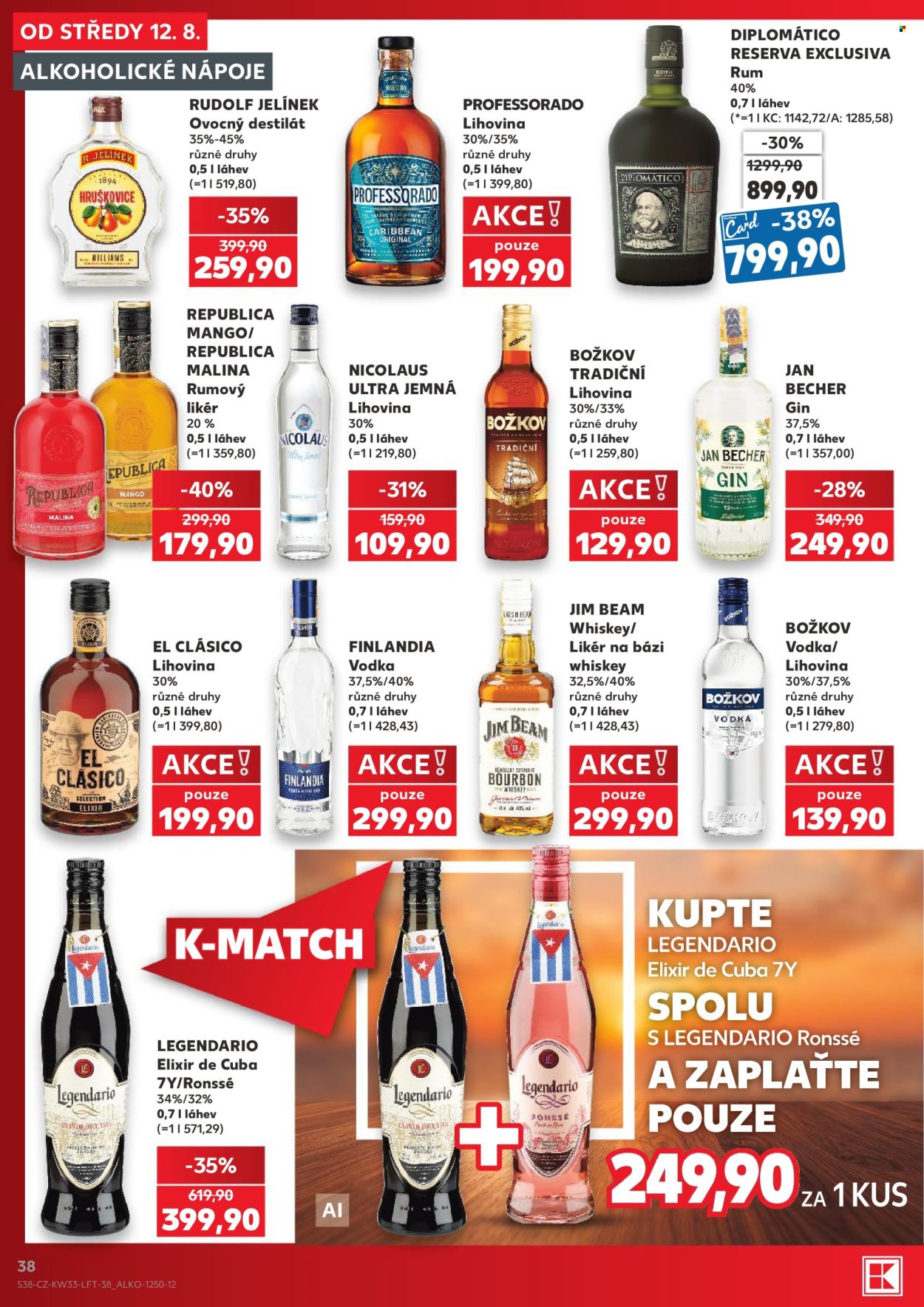 Leták Kaufland - 12. 8. 2026 - 18. 8. 2026. Strana 38