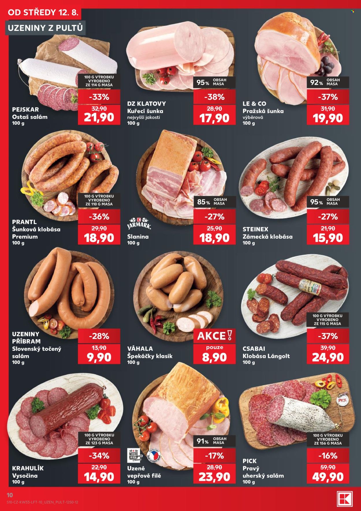 Leták Kaufland - 12. 8. 2026 - 18. 8. 2026. Strana 10