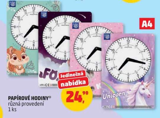 Papírové hodiny