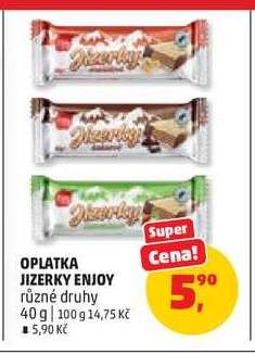 OPLATKA JIZERKY ENJOY