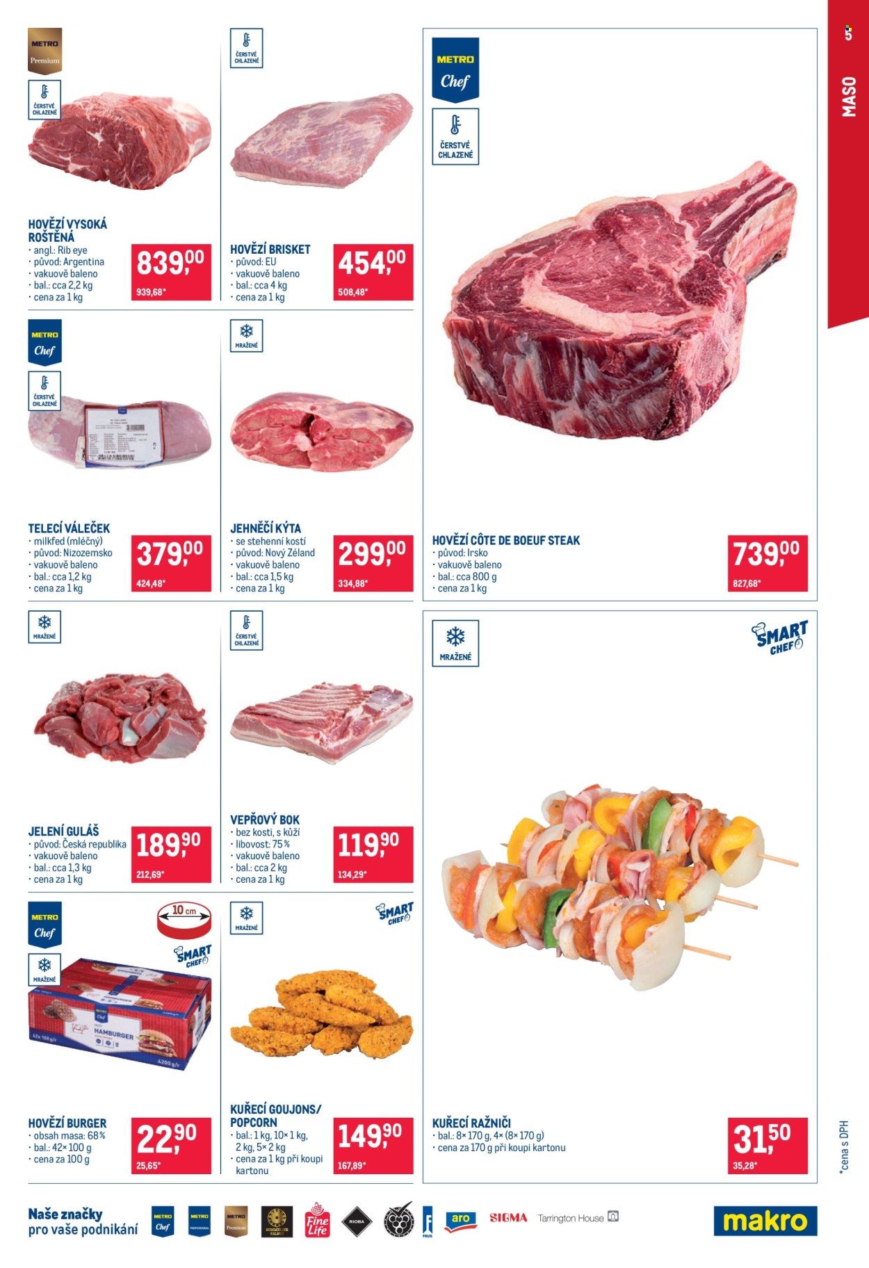 Leták MAKRO - 12. 8. 2026 - 25. 8. 2026. Strana 5
