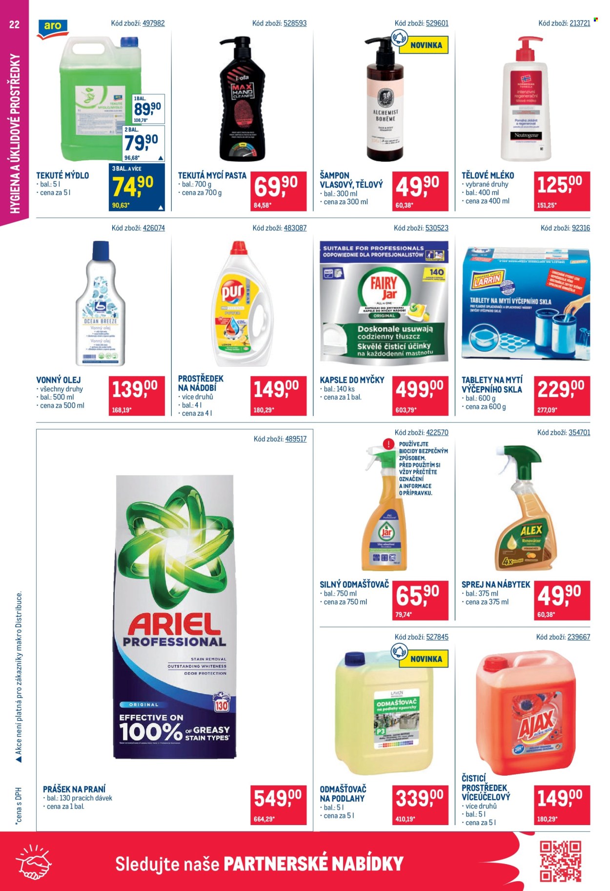 Leták MAKRO - 12. 8. 2026 - 25. 8. 2026. Strana 22