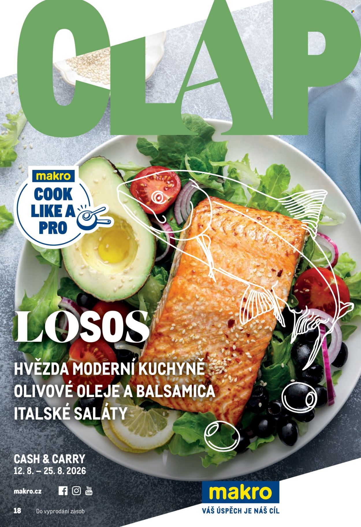 Leták MAKRO - 12. 8. 2026 - 25. 8. 2026. Strana 1