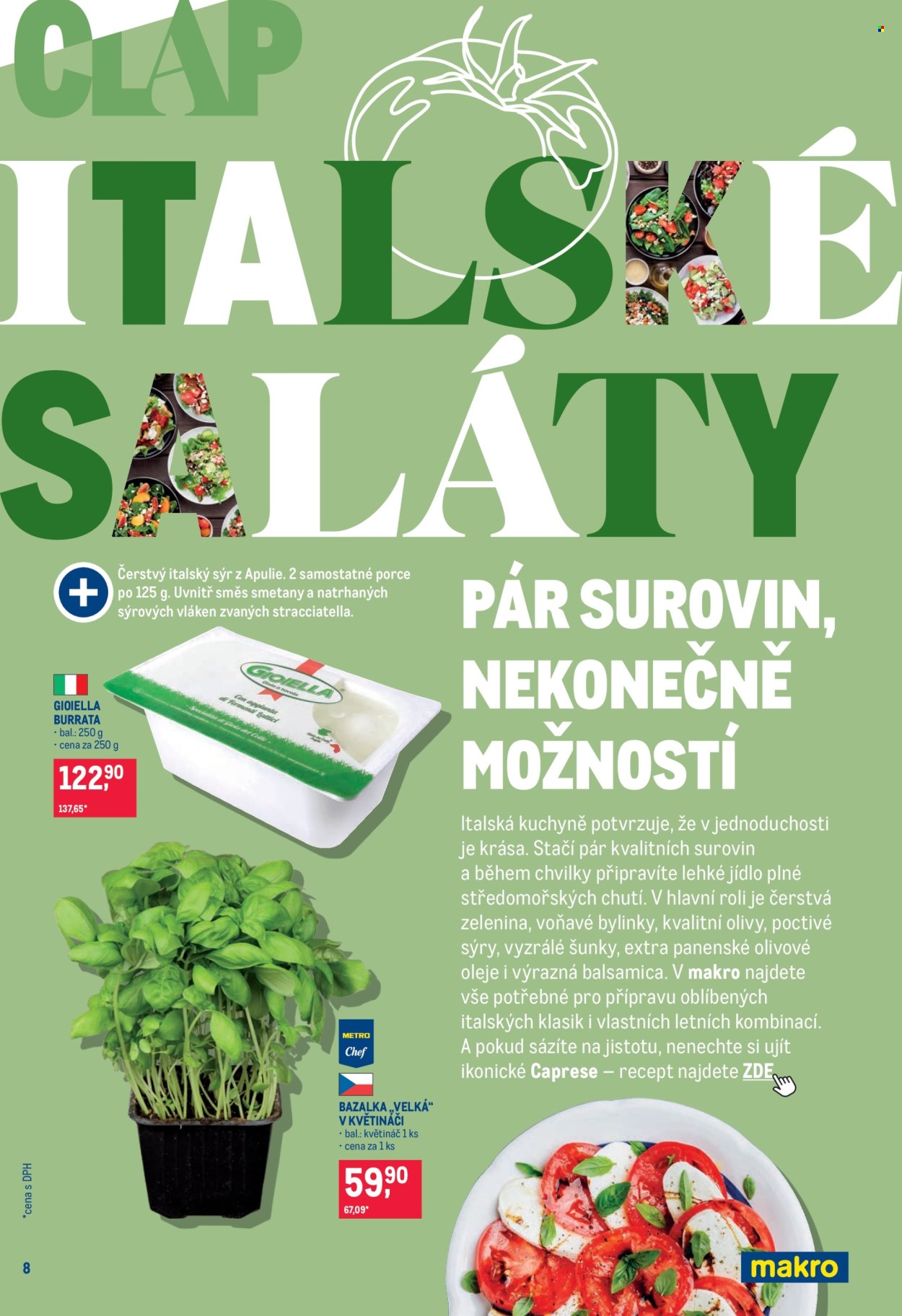 Leták MAKRO - 12. 8. 2026 - 25. 8. 2026. Strana 8