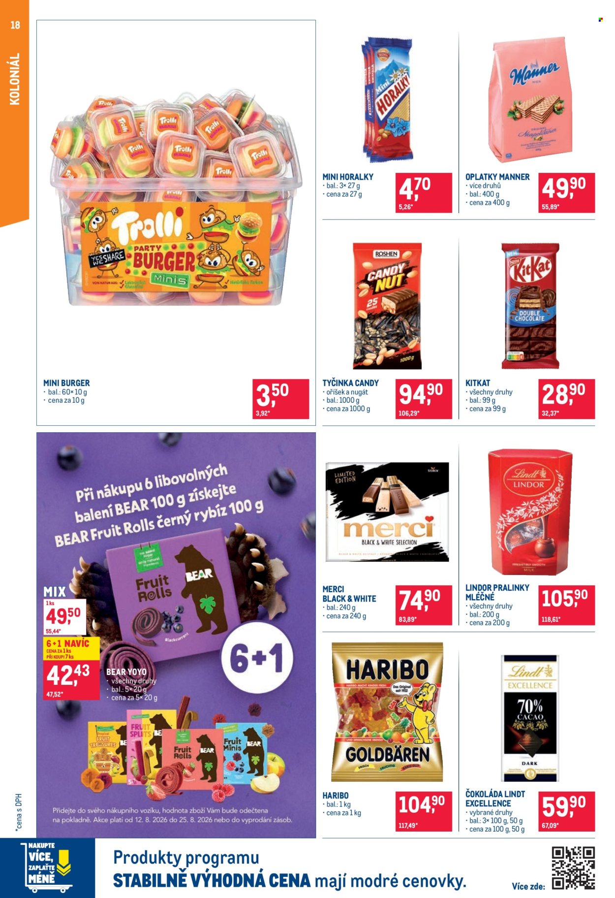 Leták MAKRO - 12. 8. 2026 - 25. 8. 2026. Strana 18