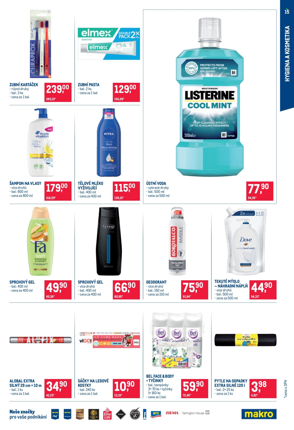 Leták MAKRO - 12. 8. 2026 - 25. 8. 2026. Strana 15