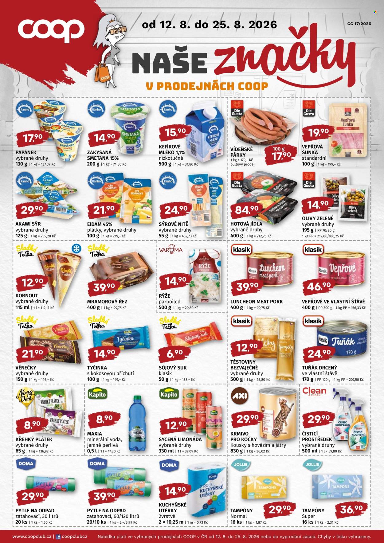 Leták coop TERNO - 12. 8. 2026 - 25. 8. 2026. Strana 2