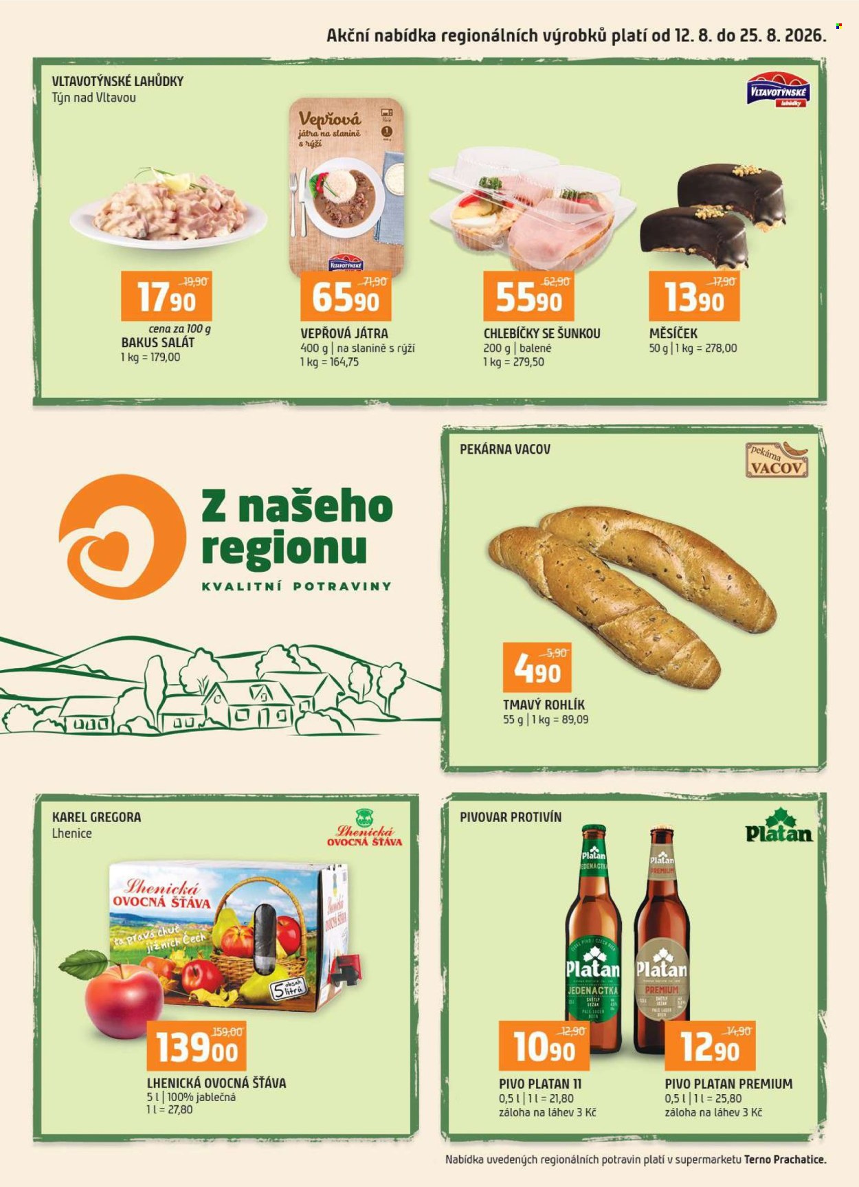 Leták coop TERNO - 12. 8. 2026 - 25. 8. 2026. Strana 1