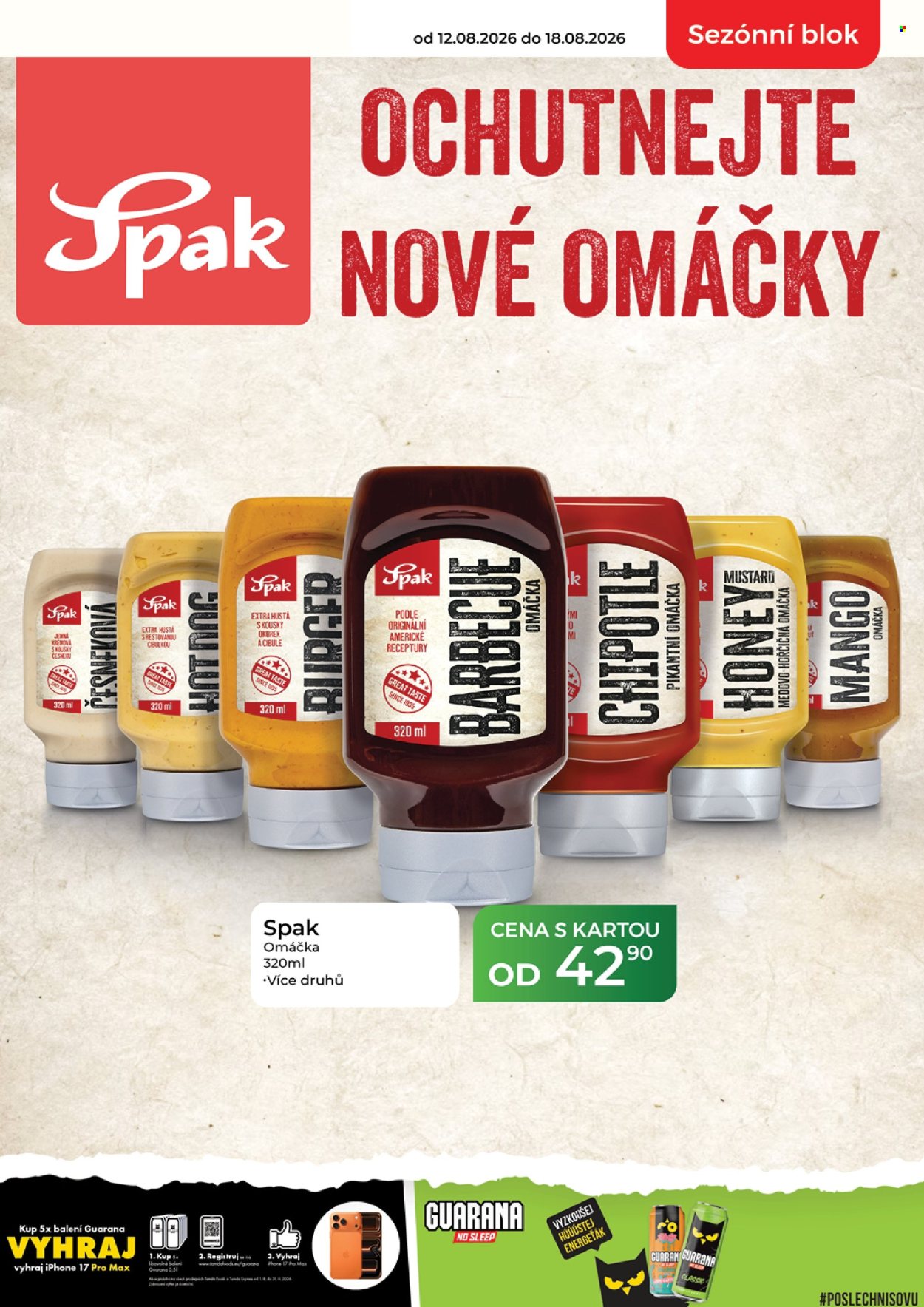 Leták Tamda Foods - 12. 8. 2026 - 18. 8. 2026. Strana 3