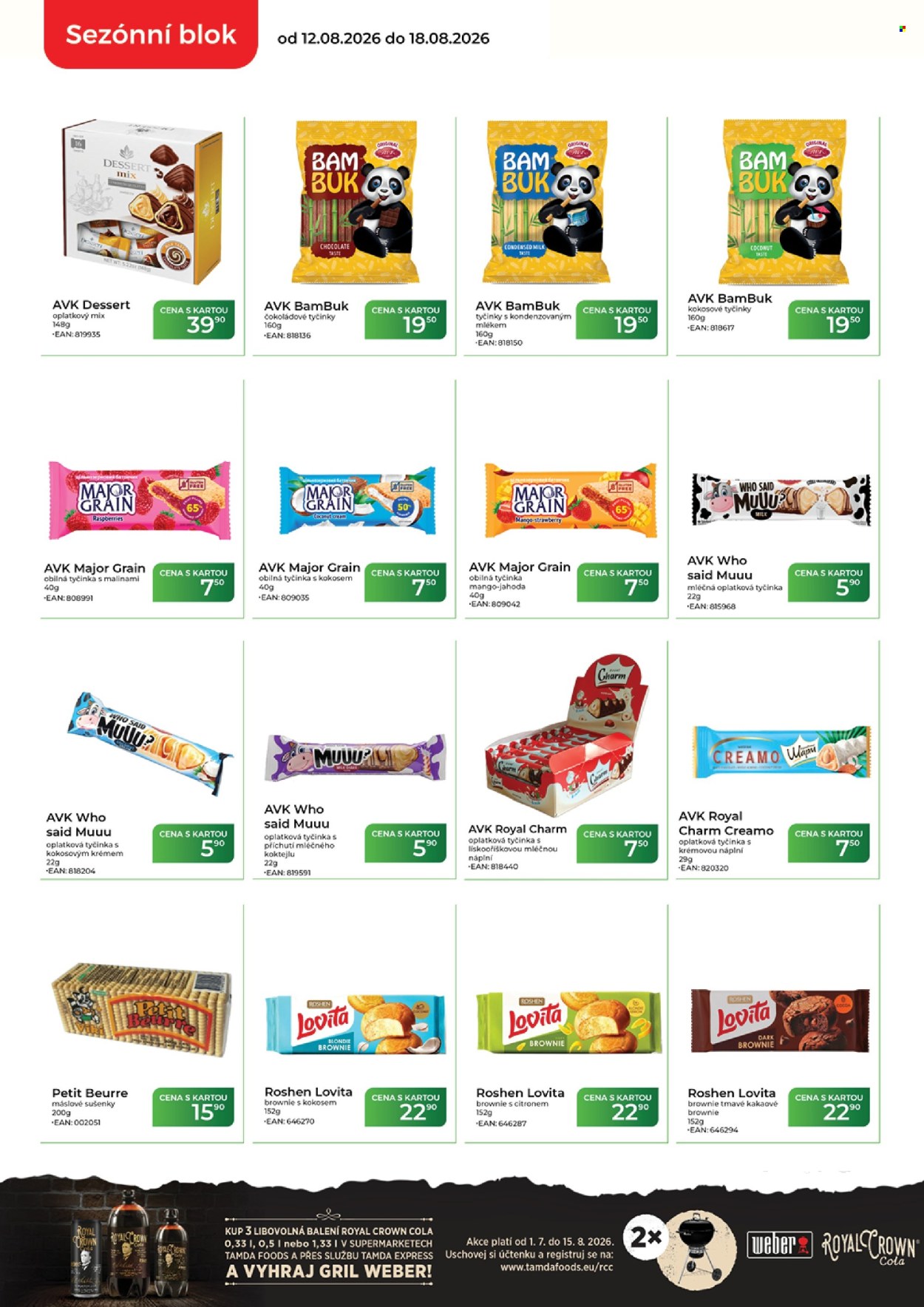 Leták Tamda Foods - 12. 8. 2026 - 18. 8. 2026. Strana 6
