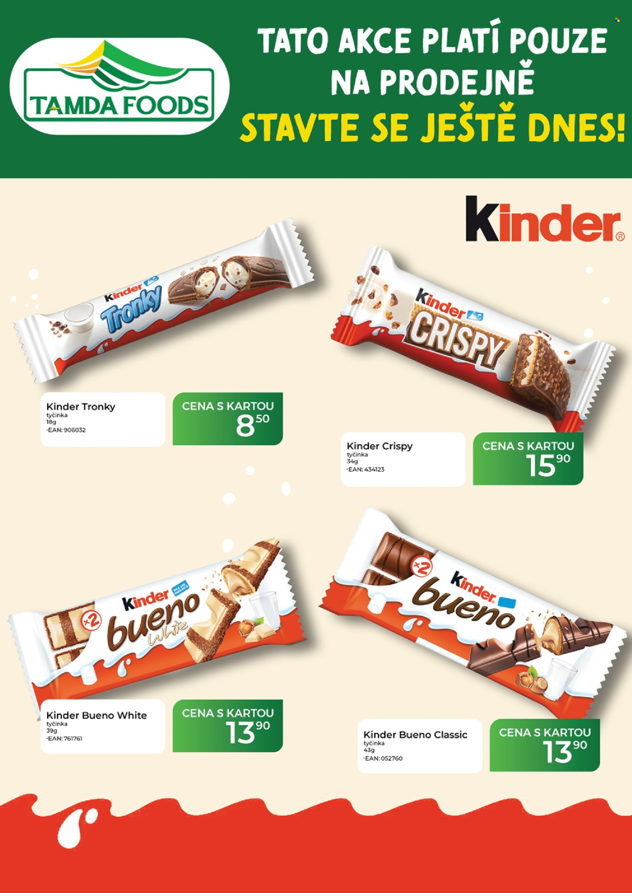 Leták Tamda Foods - 12. 8. 2026 - 18. 8. 2026. Strana 59