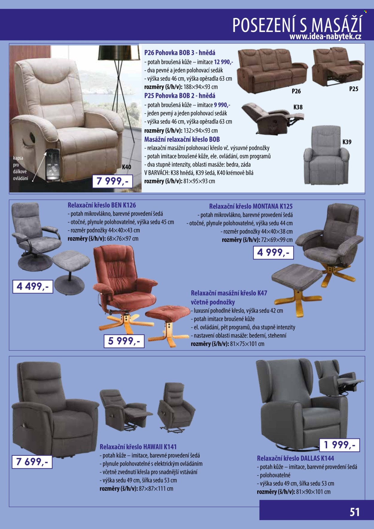 Leták IDEA nábytek. Strana 51