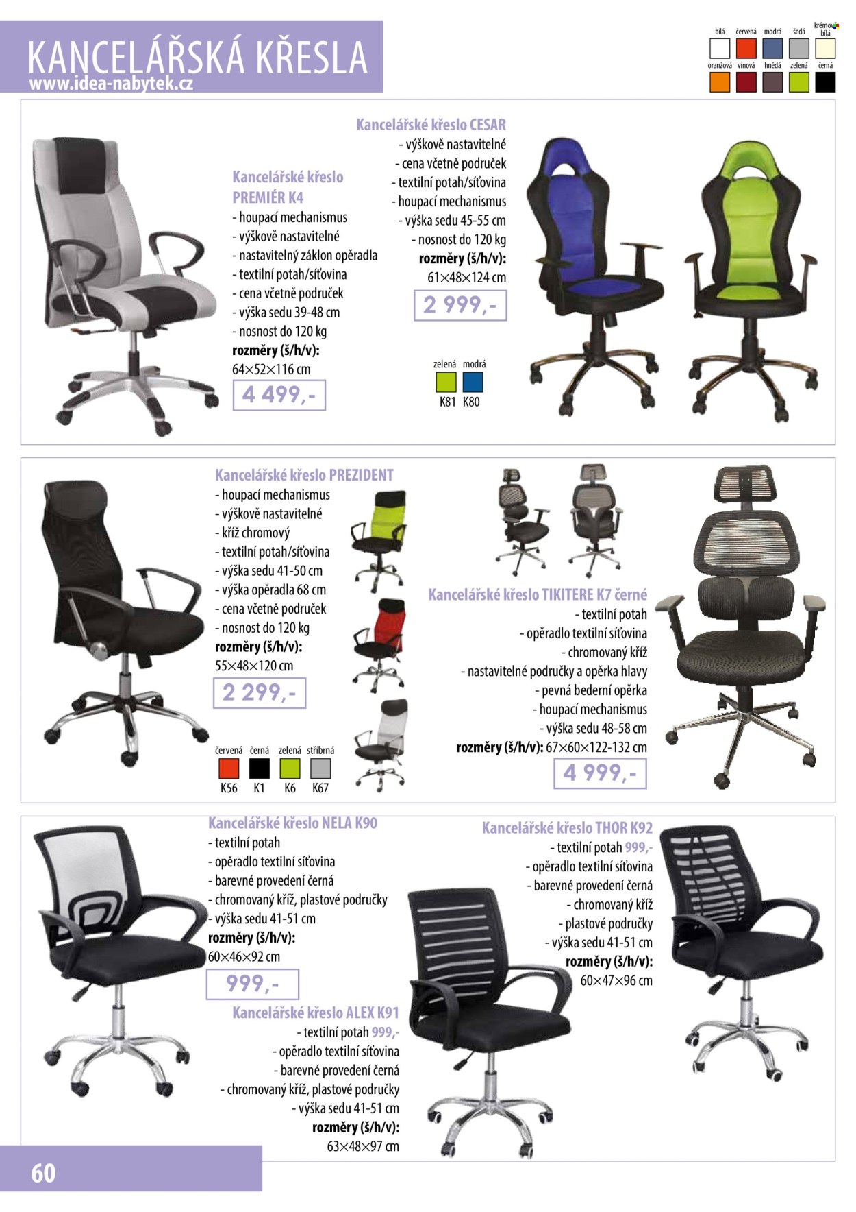 Leták IDEA nábytek. Strana 60