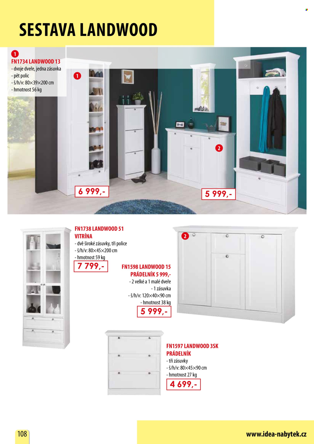Leták IDEA nábytek. Strana 108