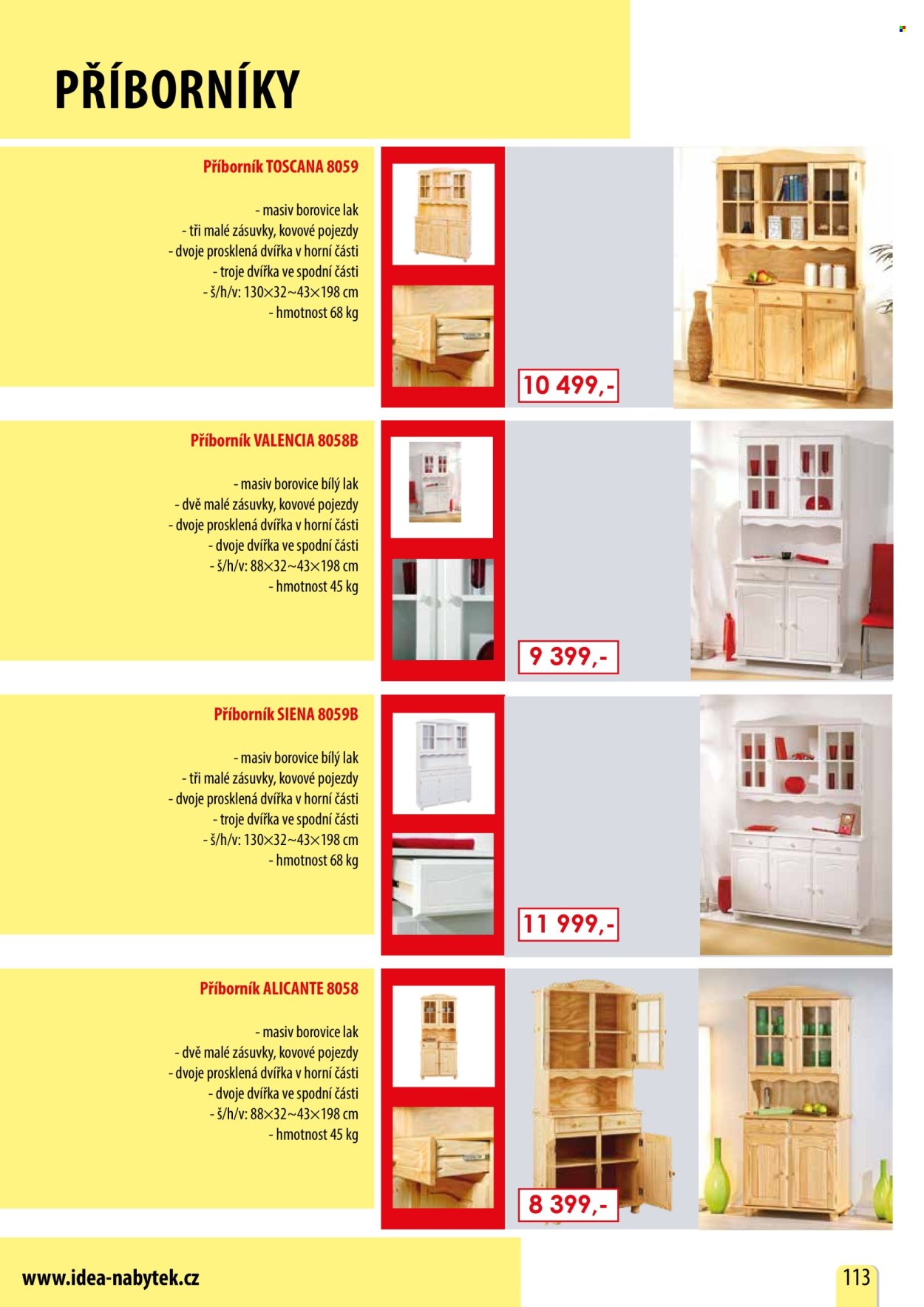 Leták IDEA nábytek. Strana 113