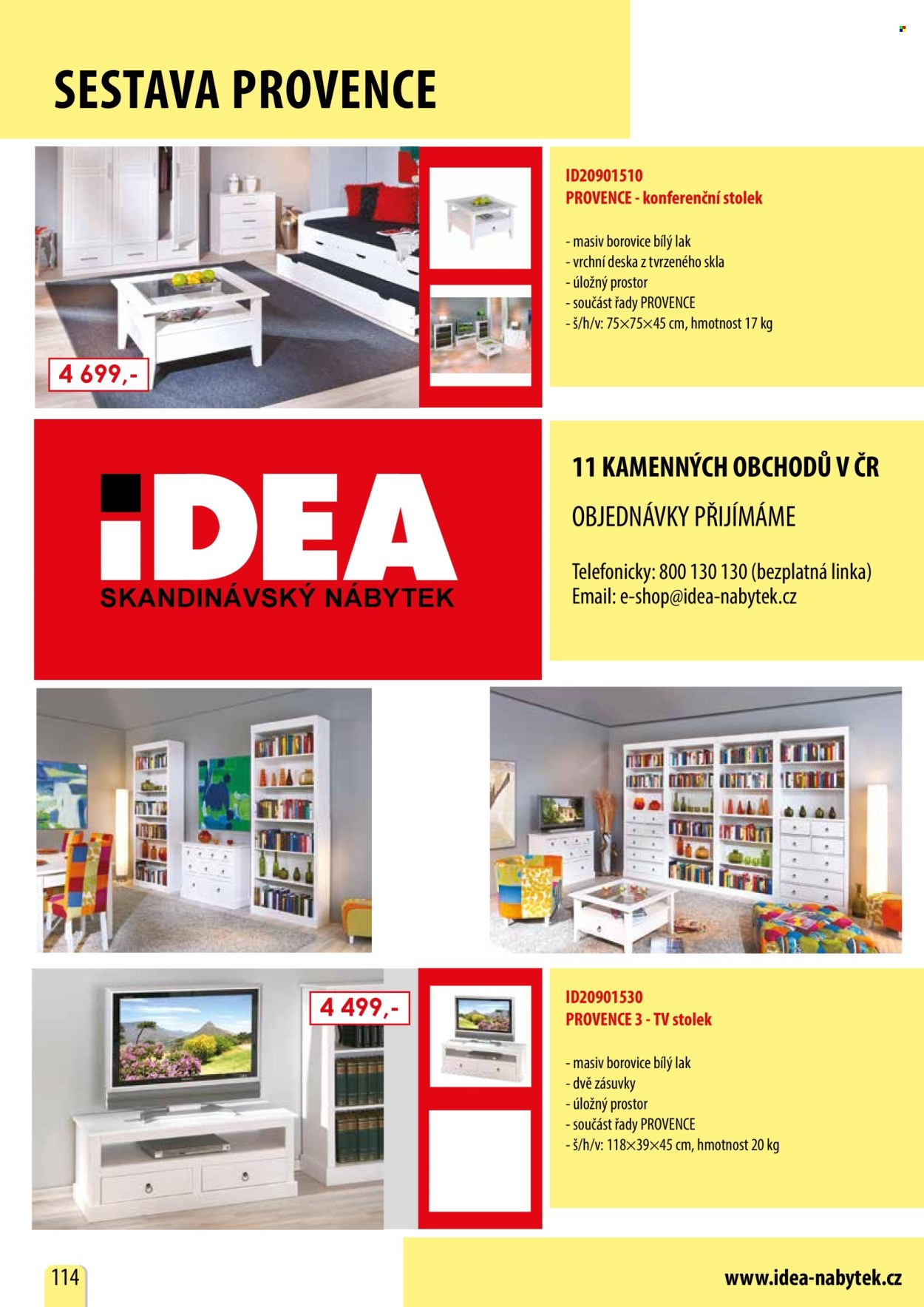 Leták IDEA nábytek. Strana 114