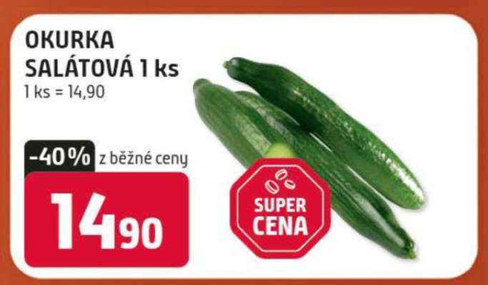 OKURKA SALÁTOVÁ 1 ks