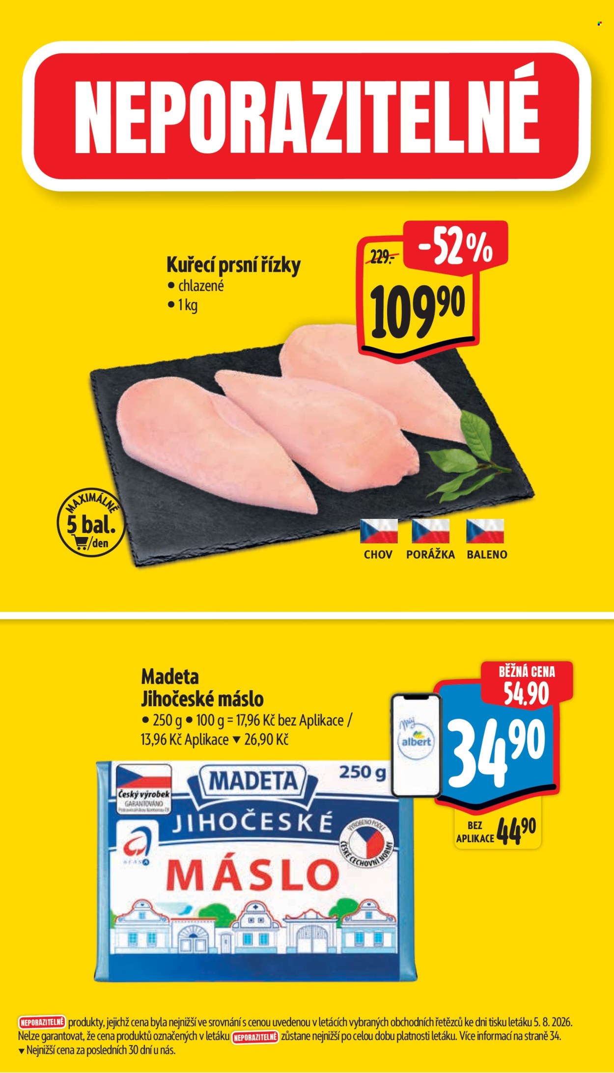 Leták Albert Hypermarket - 12. 8. 2026 - 18. 8. 2026. Strana 2