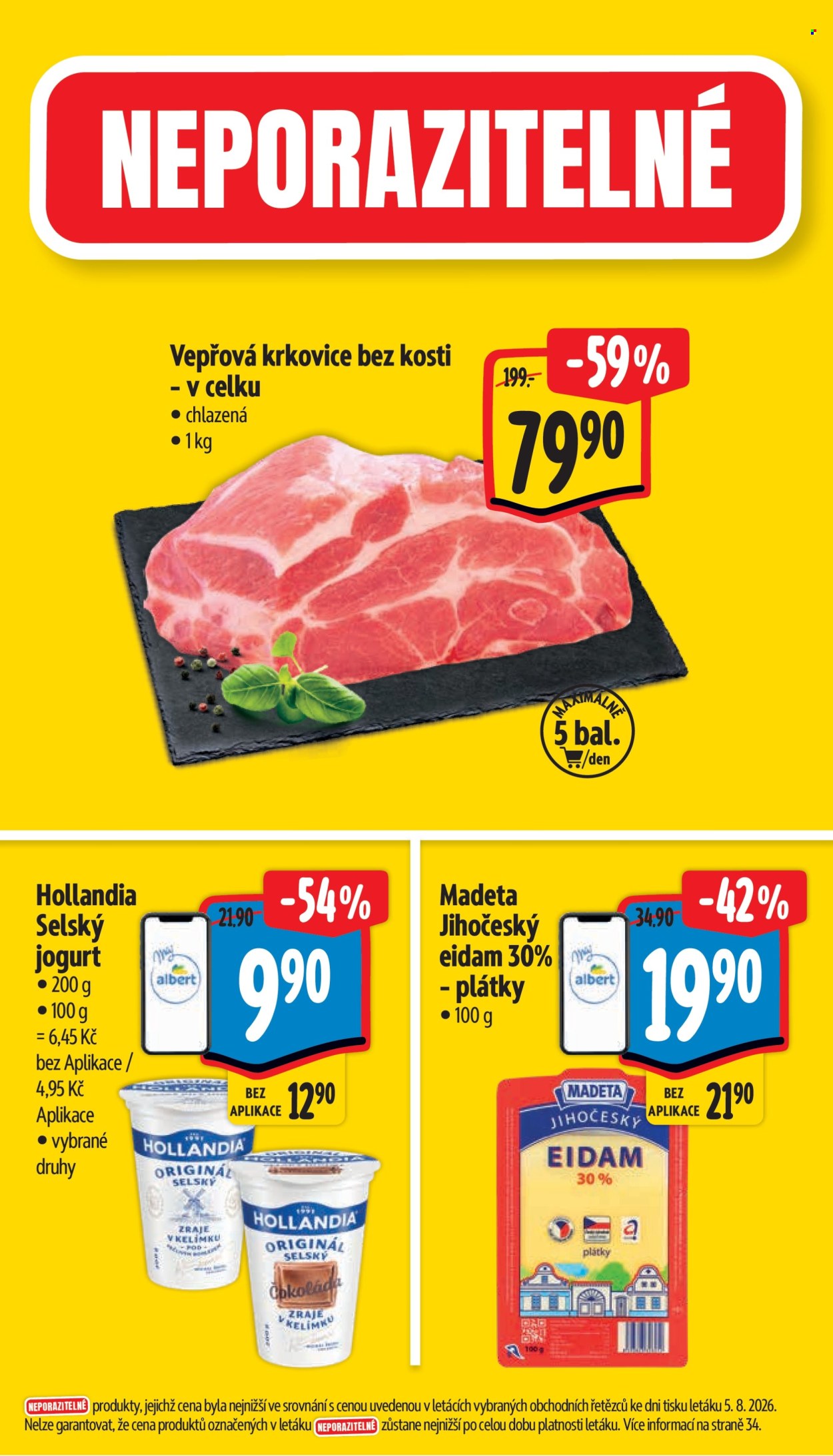 Leták Albert Hypermarket - 12. 8. 2026 - 18. 8. 2026. Strana 3