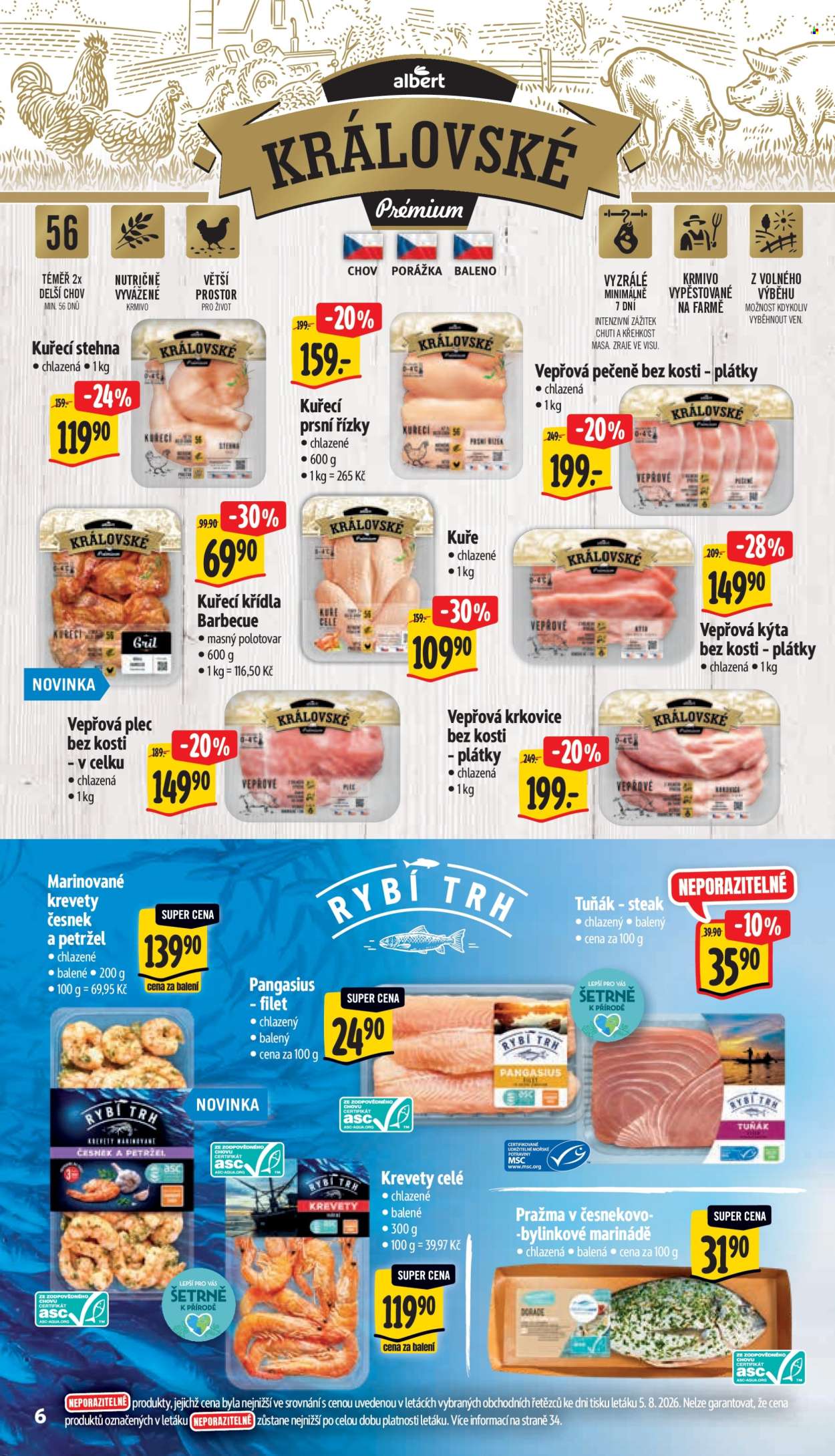 Leták Albert Hypermarket - 12. 8. 2026 - 18. 8. 2026. Strana 12