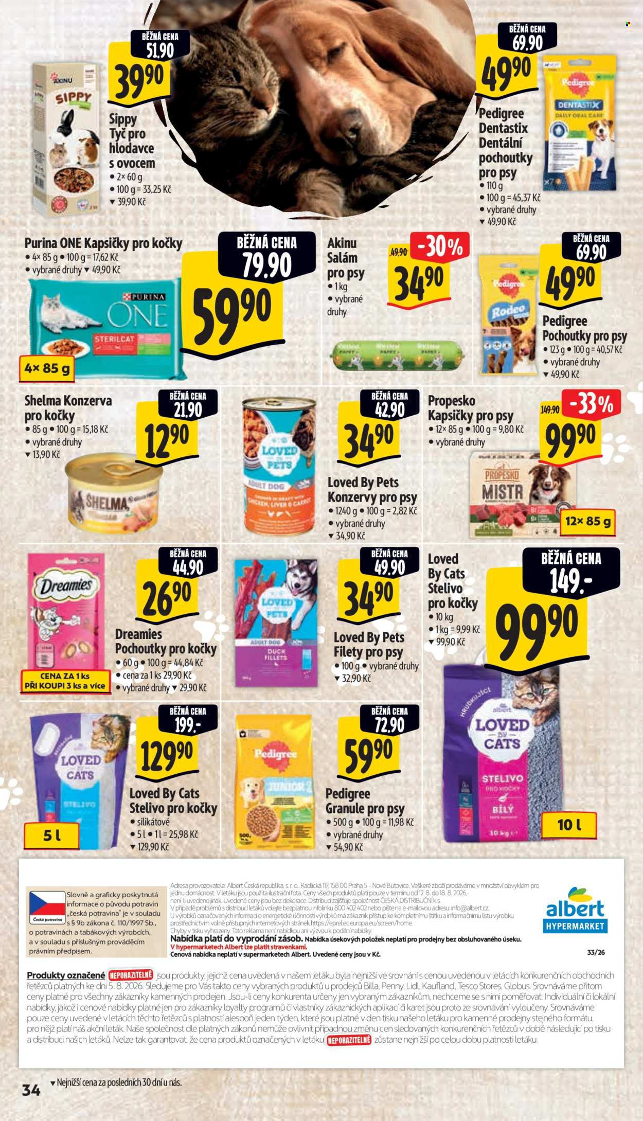 Leták Albert Hypermarket - 12. 8. 2026 - 18. 8. 2026. Strana 44